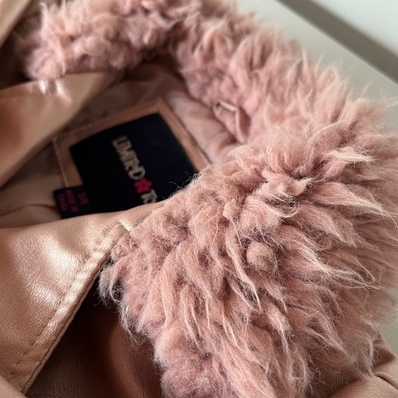 Limited Too Girls Pink Metallic Jacket - Picture 5 of 7